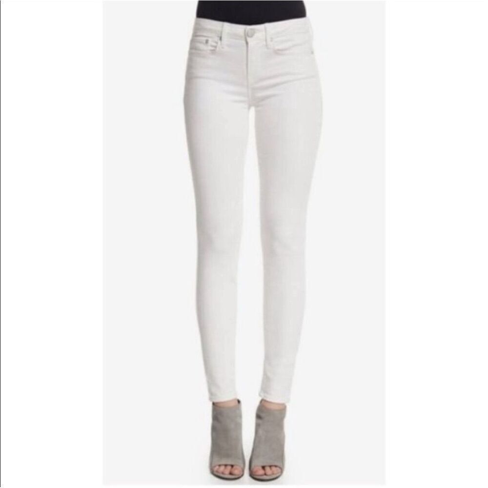 Vince Women's Riley Skinny White Ankle‎ Jeans Size 25 Stretch Denim 5-Pocket
